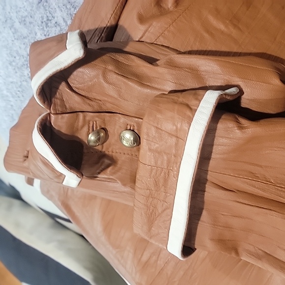 RACHEL ZOE LEATHER JACKET - Picture 4 of 7